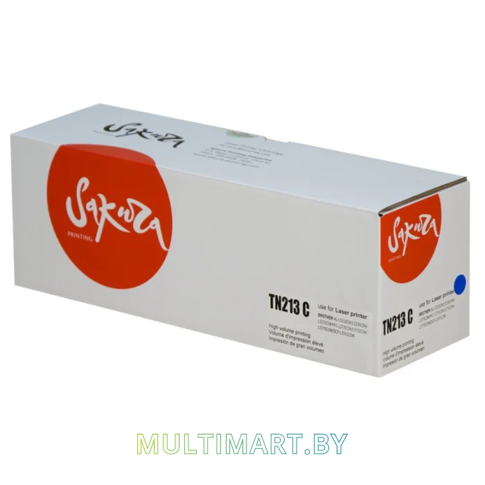 Картридж Sakura Printing SATN213C (аналог Brother TN213C)